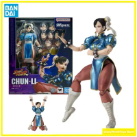 100% Original Bandai S.H.Figuarts SHF Chun Li -Outfit 2- Street Fighter Series In Stock Anime Figures Action Model Toys