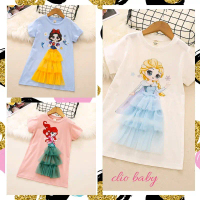 dress anak 3D look korea dress premium dress lucu motif princes