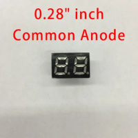 Free shipping (10Pcs/lot) Wholesale 0.28" inch 2 Digits 7 Seven Segment Red Light LED Numeric Digital Display,Common Anode