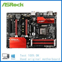 For ASRock H97 KILLER Computer USB3.0 SATAIII Motherboard LGA 1150 DDR3 H97 Desktop Mainboard Used