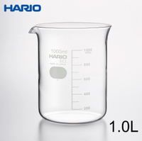 HARIO SCI廣口燒杯 燒杯 耐熱玻璃 實驗燒杯 量杯 耐熱量杯1L
