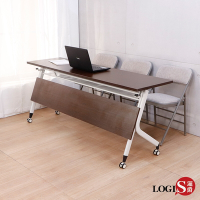 LOGIS邏爵 移動式摺疊會議桌 辦公桌 電腦桌