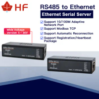 HF Elfin-EE11A Modbus TCP Protocol Serial Port RS485 to Ethernet Device Module Support Elfin-EE11A TCP/IP Telnet Serial Server