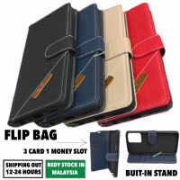 FOR SAMSUNG A73 /A72 /A71 FLIP BAG CARD WITH WALLET SLOT HOLDER CASE Phone