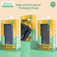 Powerbank Yoodex E17 20000mah แท่นชาร์จ พาวเวอร์แบงค์ ชาร์จเร็ว Fast Charge