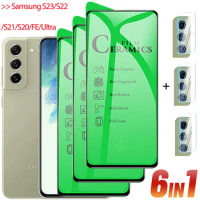 Ceramic Protective Film For samsung s21fe Not Glass Samsung s22 Ultra pelicula s20fe Screen Protector Samsung Galaxy S23 S21 fe