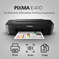 Canon PIXMA E410 Printer Inkjet