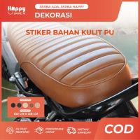 Promo Guncang Stiker Bahan Kulit Pu Untuk Sofa Jok Mobil / Motor Leather Per 100Cm Terlaris