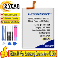 Top Brand 100% New 5300mAh EB-BN770ABY Battery for Samsung Galaxy Note10 Lite / Note 10 Lite Batteries + free tools
