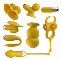 Leten Seven Tortures Multi-Functional Vibrator G-Spot Vagina Nipple Stimulator Anal Plug Penis Ring Sex Toys For Women Couples