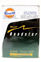 【22%點數回饋】GULF Roadster 5W40 海灣 雙酯+PAO 全合成機油 3.7L【限定樂天APP下單】