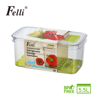 【Felli】鮮寶蔬果保鮮盒-5.5L(蔬果野餐盒)
