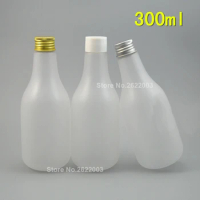 300ml Frosted PET empty bottle jar smoothing toner/moisturizer water/ skin care cream/ Fruit juice / packing bottle 50pcs/lot