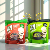 RIA Tempe Chips – Sambal Manis / Green Thai Curry (Kerepek Tempe)