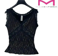 Camisole Korset Hitam Renda Maidenform Tanktop Lable XL