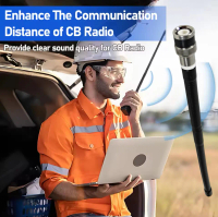 Permata Mall- Baofeng Antena HT Walkie Talkie Radio Handheld Telescopic 27MHz - BF-601