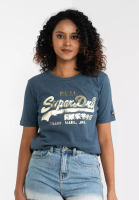 Superdry Vintage Logo Embellished T-Shirt - Original &amp; Vintage