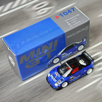 Xe mô hình MiniGT tỉ lệ 1:64 mã 1047 Mazda AZ1 - LBWK LB40 Xanh New Box
