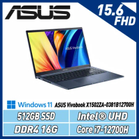 ASUS Vivobook 15 X1502ZA-0381B12700H(i7-12700H/16G/512G
