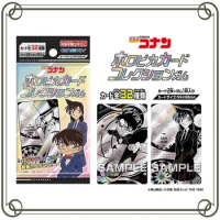 Original Ensky Detective Conan Laser card Black and White version Haibara Ai Amuro Toru Collection cards kids toy Gift
