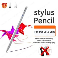 For iPad 2018-2022 6th 7th 8th 9th 10th Gen Air 3 4 5 Pro 11 12 9 Mini 6 5 Palm Rejection Magnetic Pens for Apple Pencil 2 1