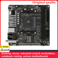 Used For ASROCK B450 GAMING-ITX/ac GAMING-ITX ITX MINI Motherboards Socket AM4 DDR4 64GB For AMD B450 Desktop Mainboard