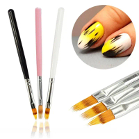 Cọ Vẽ Móng Nghệ Thuật, Cọ Gel, Cho Nghệ Thuật Làm Móng, Cọ Gradient Mềm Ombre, Để Làm Móng, Vẽ Sơn M