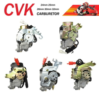 【9\2機車化油器】Cvk24/24.5/26/30/32化油器用於雅馬哈本田鈴木臨海比亞喬gy6 125-300c