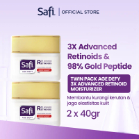 [Twinpack lebih hemat] Safi Age Defy 3X Advanced Retinoid - Intense Renewal Moisturizer 40gr - Krim 
