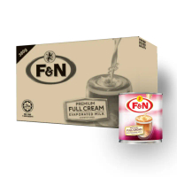 F&N Full Cream Evaporated Milk 380G x 48