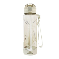【AWANA】鑽石Tritan彈蓋吸管水瓶1000ml(顏色隨機出貨)