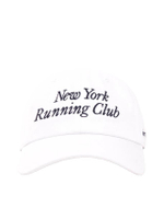 หมวกแก๊ปยูนิเซ็กส์ Run Club สีขาว