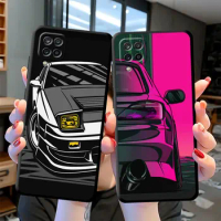 Case For Samsung Galaxy A52 A53 A54 A13 A14 A12 A34 A33 A24 A23 A51 A22 A31 A50 A71 A32 Phone Cover JDM Tokyo Drift Sports Car