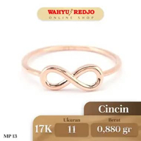 Cincin Emas Kadar 17K Wahyu Redjo CC-17K-30059425-PMR