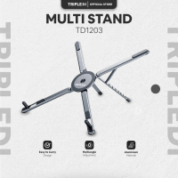 TRIPLEDI Laptop Holder Multifunction 17.3 inch TD1203 Foldable Magnetic Phone Stand Aluminium Adjust