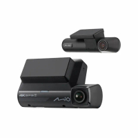 【MIO】960W+E80D 前4K後2K內2K Sony STARVIS2 GPS測速 WIFI HDR 前後雙鏡行車記錄器(960W3 保固三年)