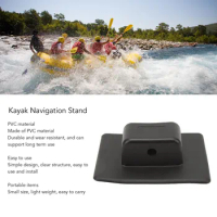 2Pcs Kayak Navigation Stand PVC Navigation BaseInflatable Boat Kayak Tent Engine Mount Motor Stand Holder For Yacht Rubber