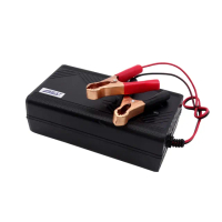 全自動12V機車電動摩托車電瓶充電器 智能三段式充電 B-ABC126(電池充電 汽車充電器 電瓶充電機)
