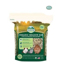 Oxbow Animal Health Organic Meadow Hay 425g Hay Organik Haiwan Oxbow 425g