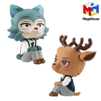 Megahouse Look Up Series BEASTARS Legoshi Rouis Figure Anime Action Model Collectible Toys Gift