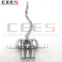 CEES Catback Exhaust Pipes For Honda CIVIC Type R/Type-R 2.0T 2017-2023 Exhaust System Stainless Steel Exhaust Pipe Escape