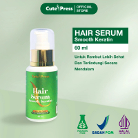 Cute Press Hair Serum Smooth Keratin Kering Vitamin Haircare Smoothing Perawatan Treatment