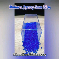 25gram Payet Mutiara 3mm Jepang Asli Biru Bahan Payet Baju