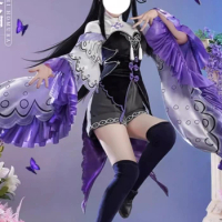 Fashion Anime Puella Magi Madoka Magica Akemi Homura Cosplay Costume Women Costumes Role Play Clothing Carnival Party Dress