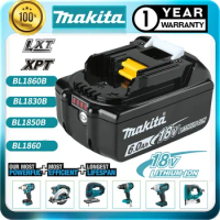 100% Genuine/Original Makita 18v Battery Bl1850b BL1850 Bl1860 Bl 1860 Bl1830 Bl1815 Bl1840 LXT400 6.0Ah for Makita Tools Drill