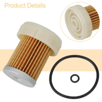 Efficient Fuel Filter with Orings for Kubota B Series L Series LX Series M Series Tractors and RTV Series Utility Vehicles