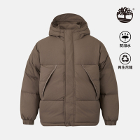 Timberland 男款咖啡色防潑水再生羽絨外套|A44PHBK0