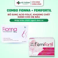 Combo Fionna + Femifortil Bổ Sung Acid Folic, Khoáng Chất Dành Cho Mẹ Bầu