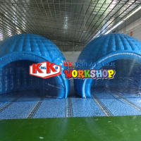 inflatable projection dome tent inflatable igloo tent Blue arch inflatable tent Advertising promotion