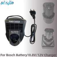 for Bosch electric tool battery charger, suitable for 10.8V 12V lithium-ion batteries